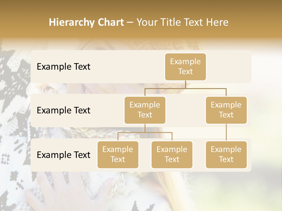 Portrait Beauty Cute PowerPoint Template