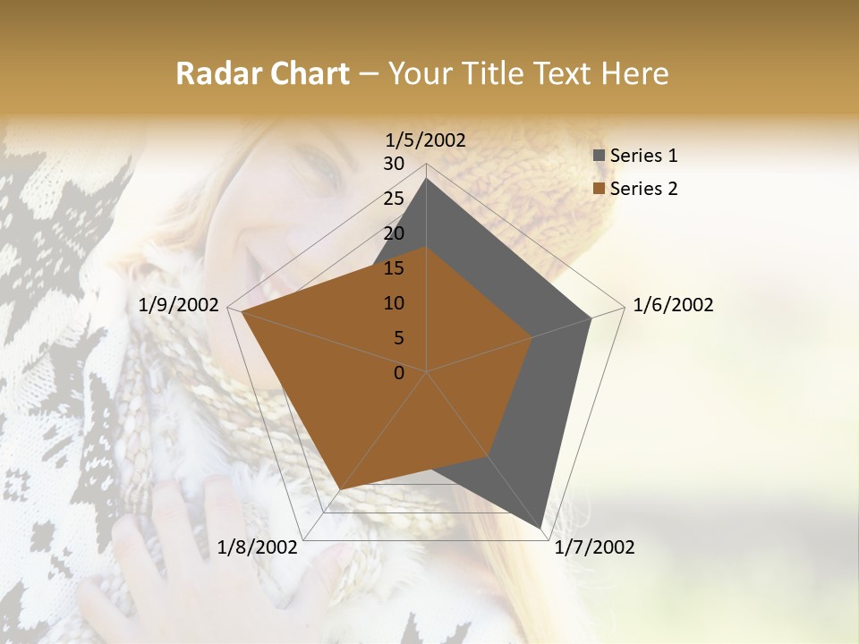 Portrait Beauty Cute PowerPoint Template