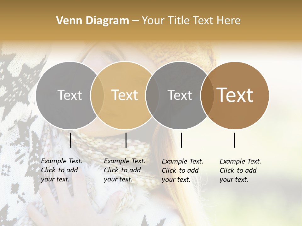 Portrait Beauty Cute PowerPoint Template