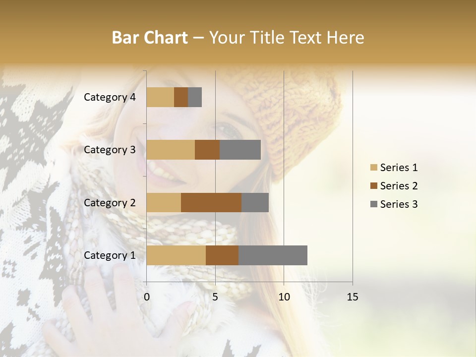 Portrait Beauty Cute PowerPoint Template