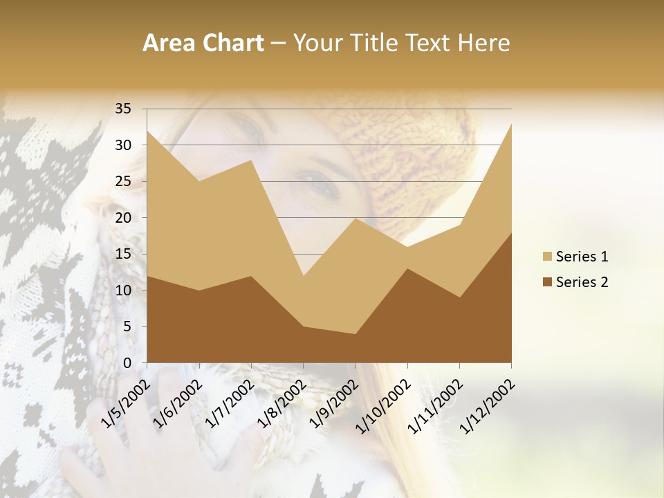 Portrait Beauty Cute PowerPoint Template