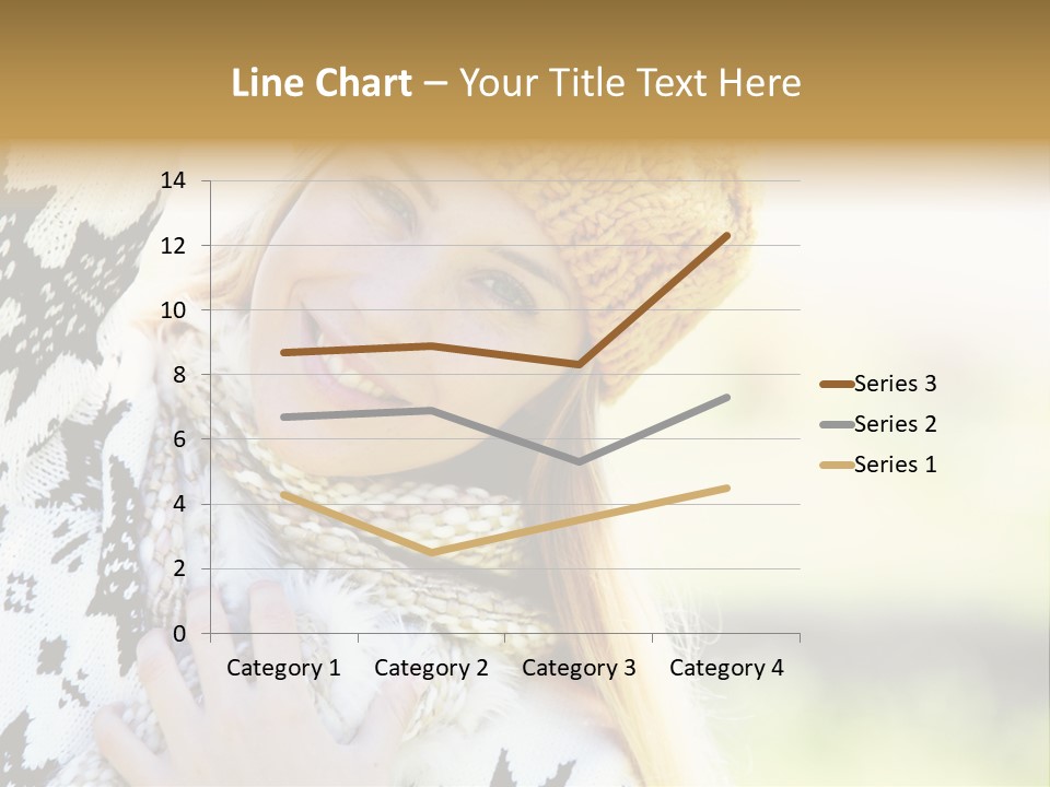 Portrait Beauty Cute PowerPoint Template