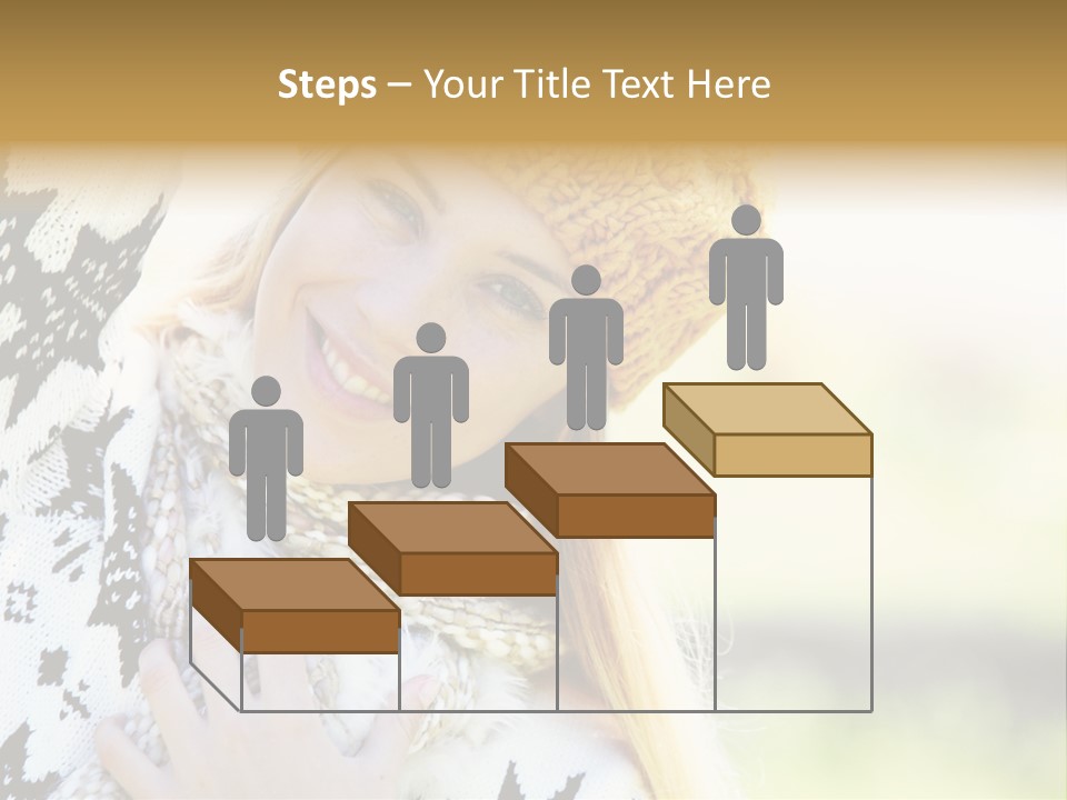 Portrait Beauty Cute PowerPoint Template