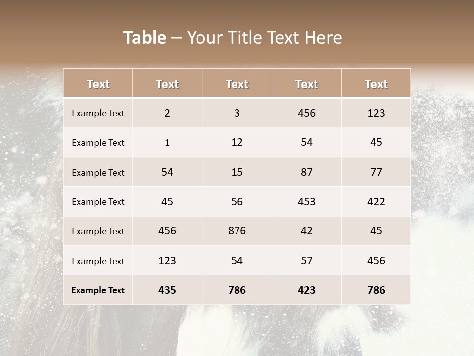 Frost Fashion Blue PowerPoint Template