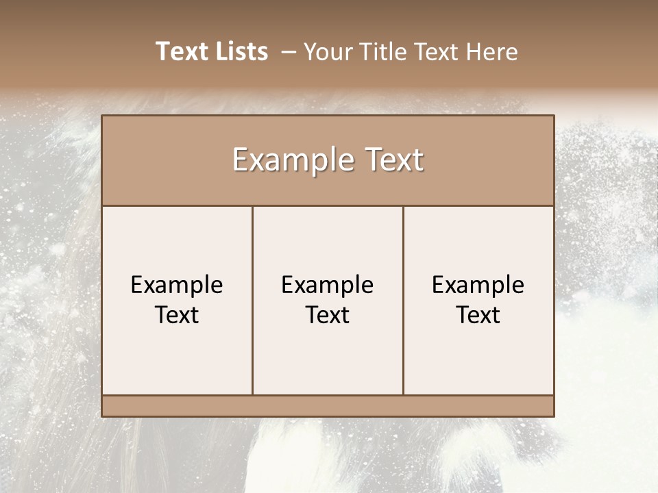 Frost Fashion Blue PowerPoint Template
