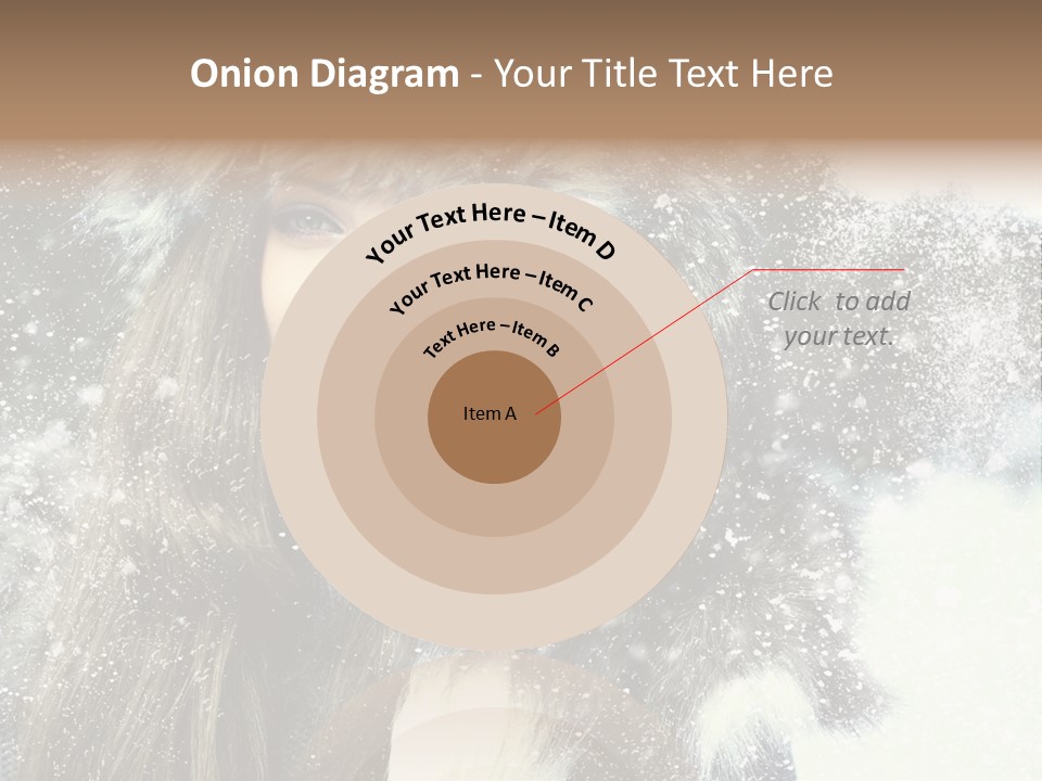 Frost Fashion Blue PowerPoint Template