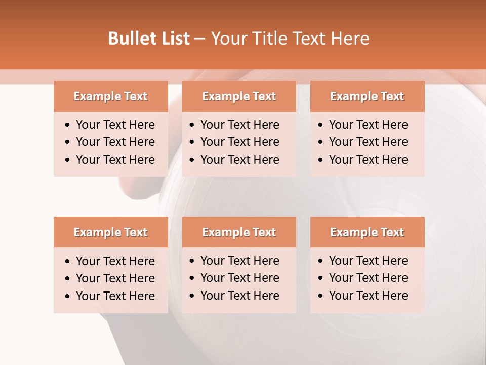 Sportive Slim  PowerPoint Template