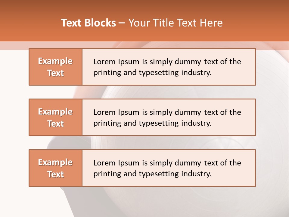 Sportive Slim  PowerPoint Template