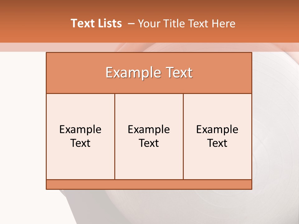 Sportive Slim  PowerPoint Template