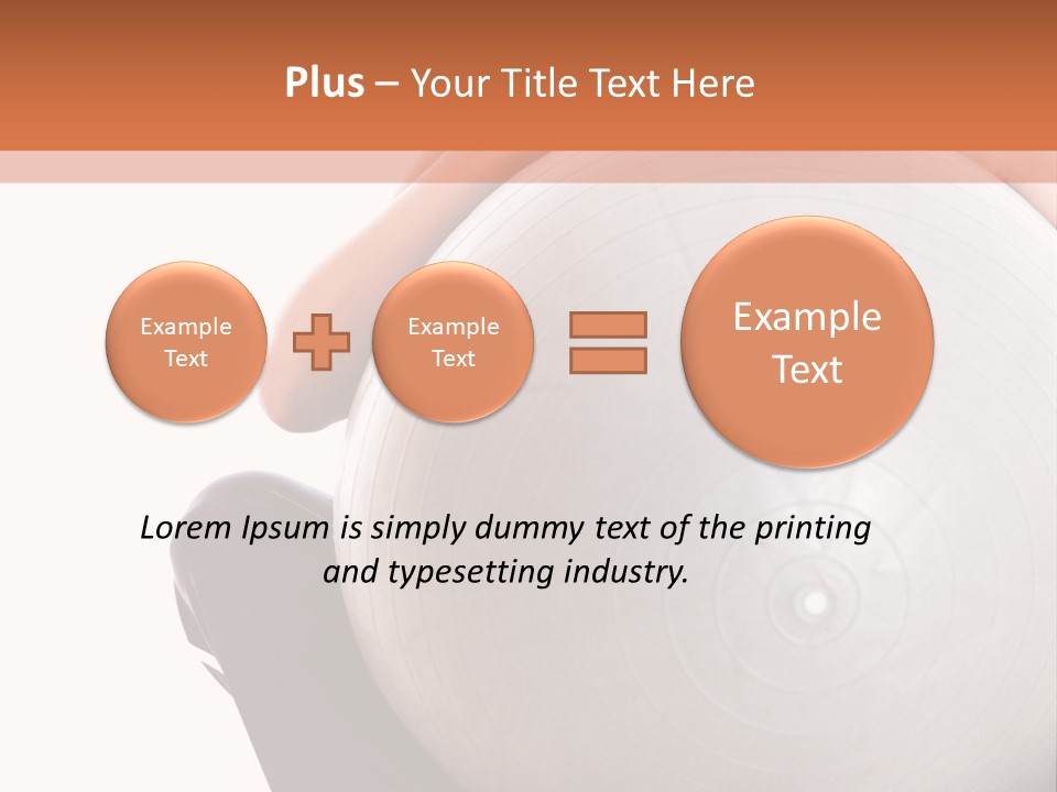 Sportive Slim  PowerPoint Template
