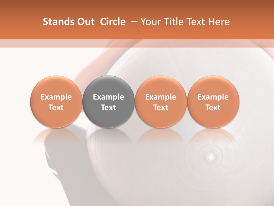 Sportive Slim  PowerPoint Template