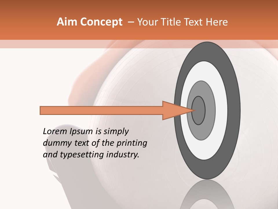 Sportive Slim  PowerPoint Template