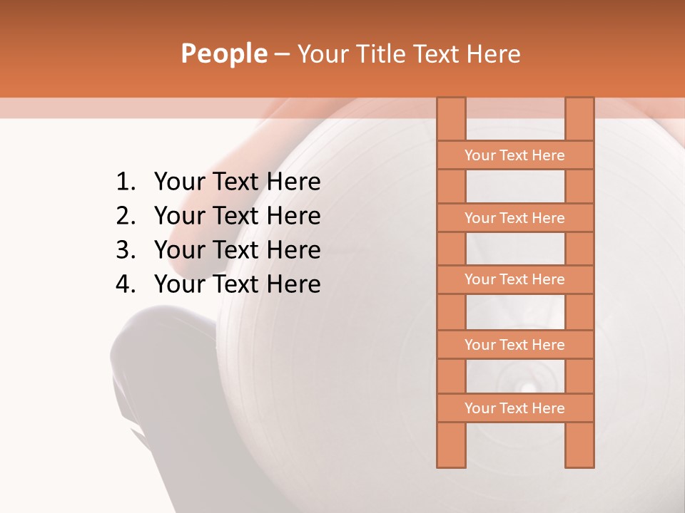 Sportive Slim  PowerPoint Template