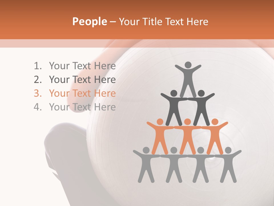 Sportive Slim  PowerPoint Template