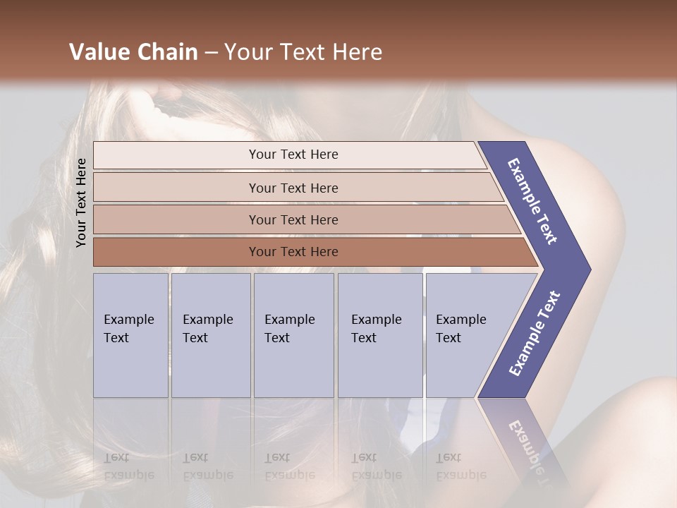 Face Model Elegant PowerPoint Template