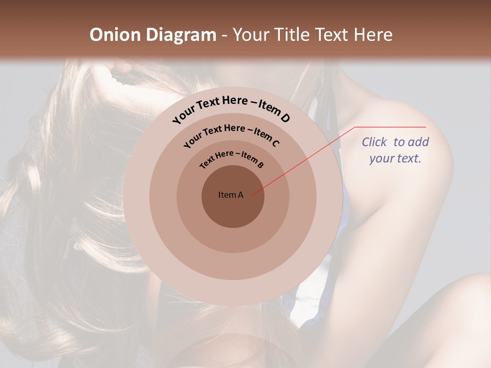 Face Model Elegant PowerPoint Template