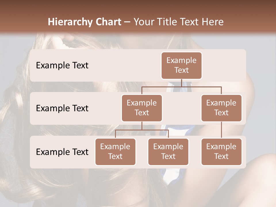 Face Model Elegant PowerPoint Template