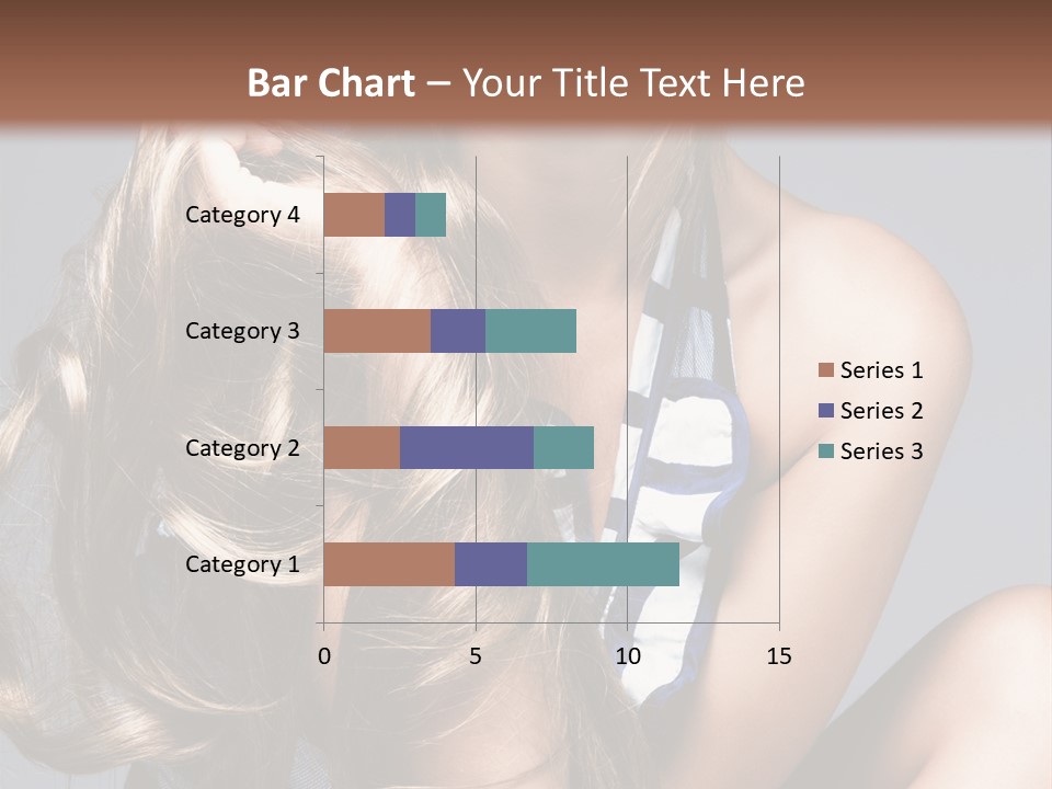 Face Model Elegant PowerPoint Template