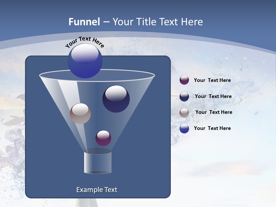 Dimensional Ballerina Beauty PowerPoint Template