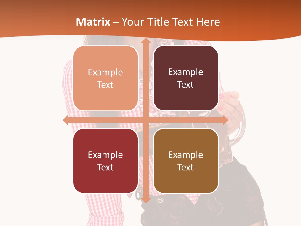 Teenager Bayern Blaue Augen PowerPoint Template