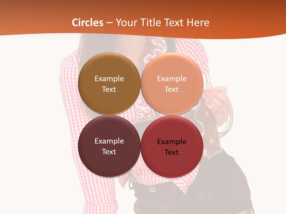 Teenager Bayern Blaue Augen PowerPoint Template