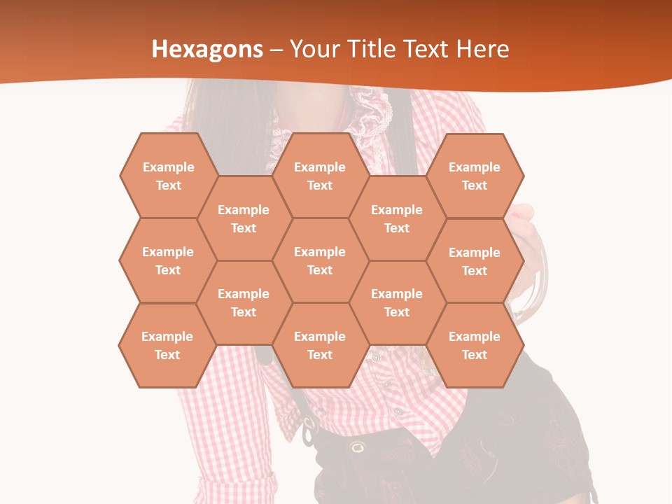 Teenager Bayern Blaue Augen PowerPoint Template