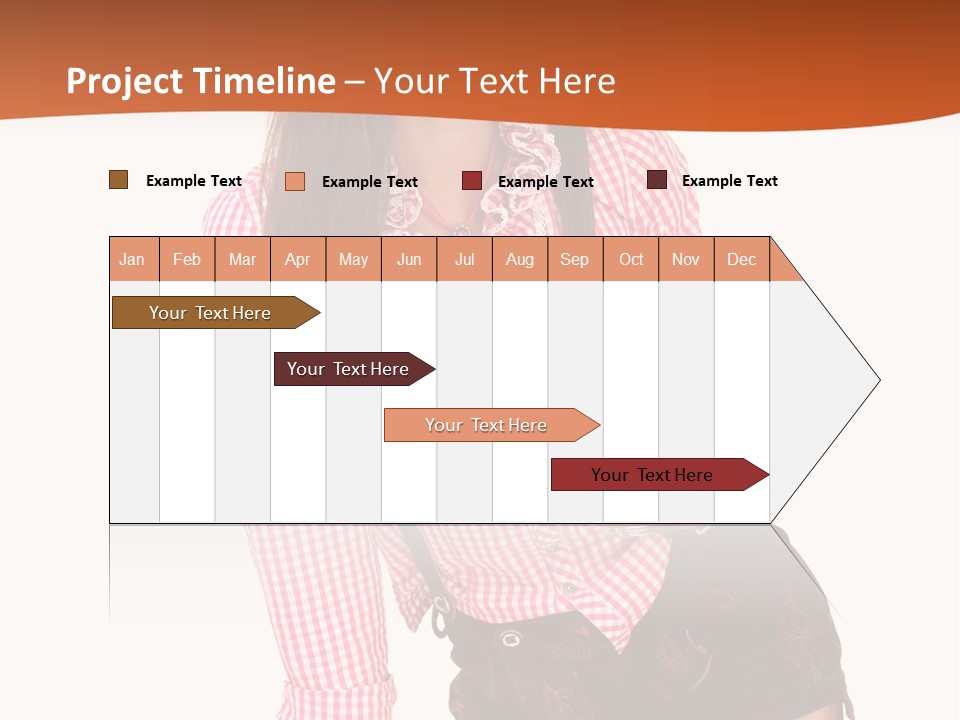 Teenager Bayern Blaue Augen PowerPoint Template