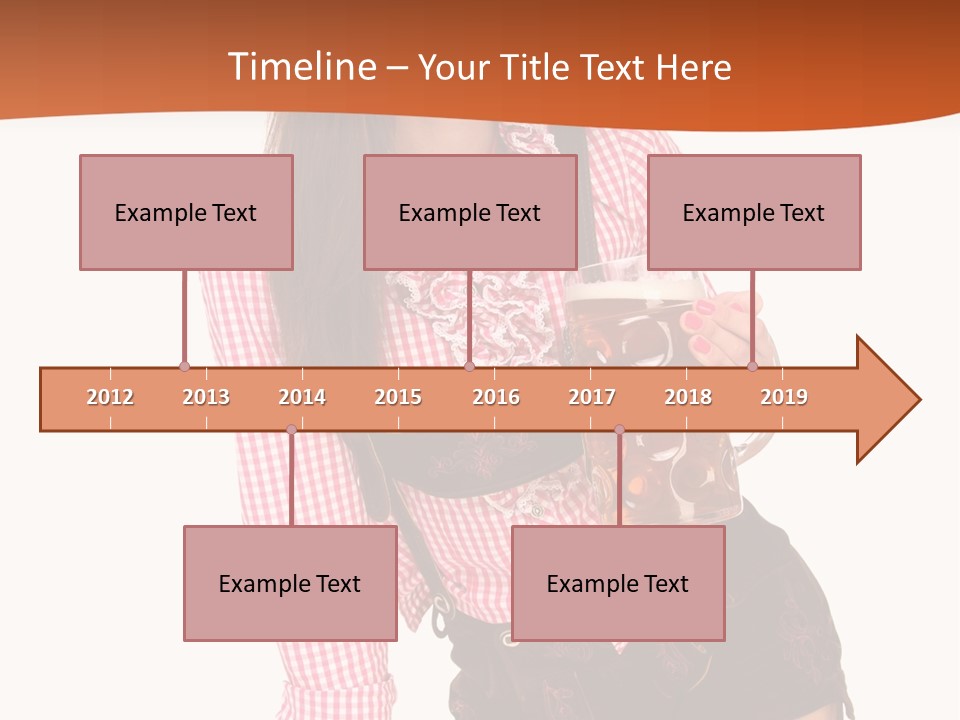 Teenager Bayern Blaue Augen PowerPoint Template