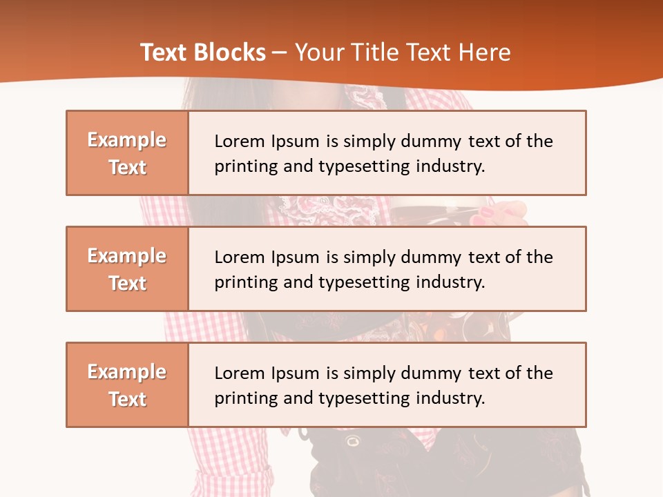 Teenager Bayern Blaue Augen PowerPoint Template