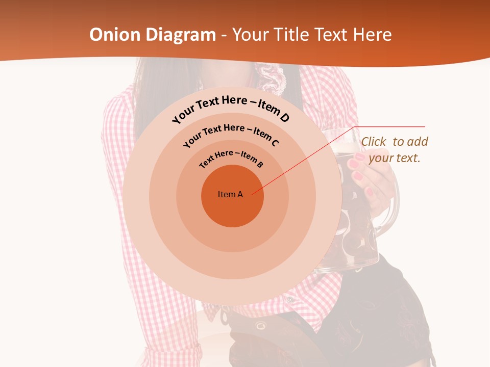 Teenager Bayern Blaue Augen PowerPoint Template