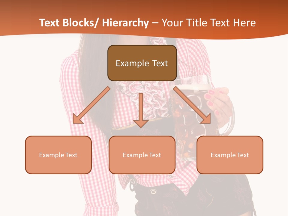 Teenager Bayern Blaue Augen PowerPoint Template