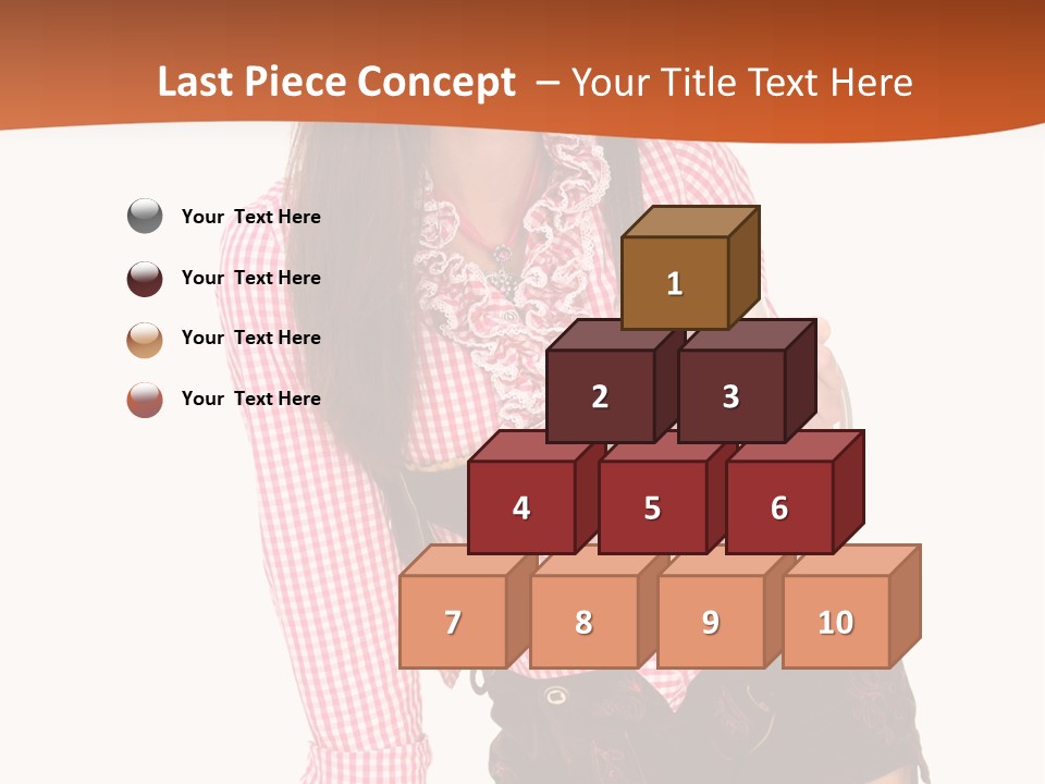 Teenager Bayern Blaue Augen PowerPoint Template