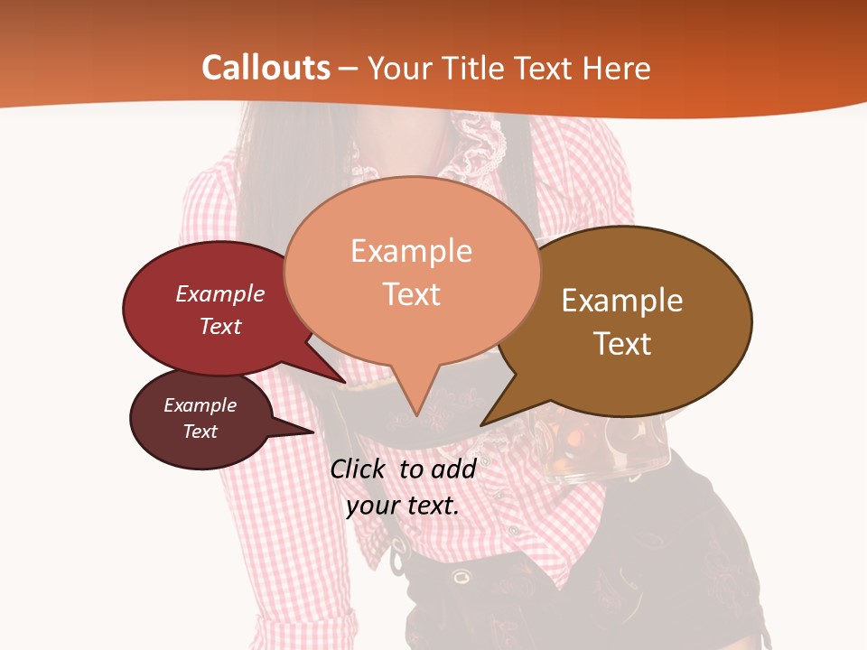 Teenager Bayern Blaue Augen PowerPoint Template