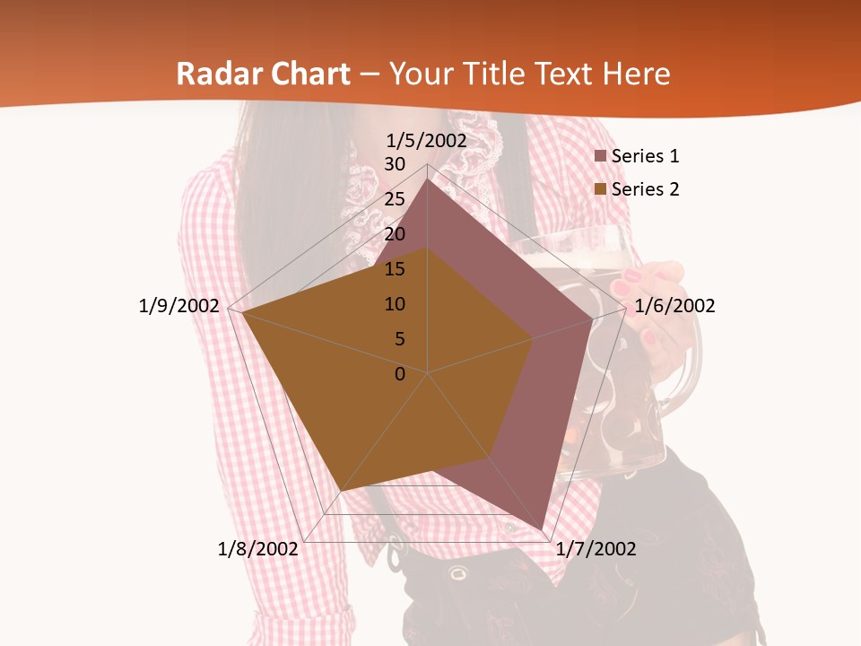 Teenager Bayern Blaue Augen PowerPoint Template