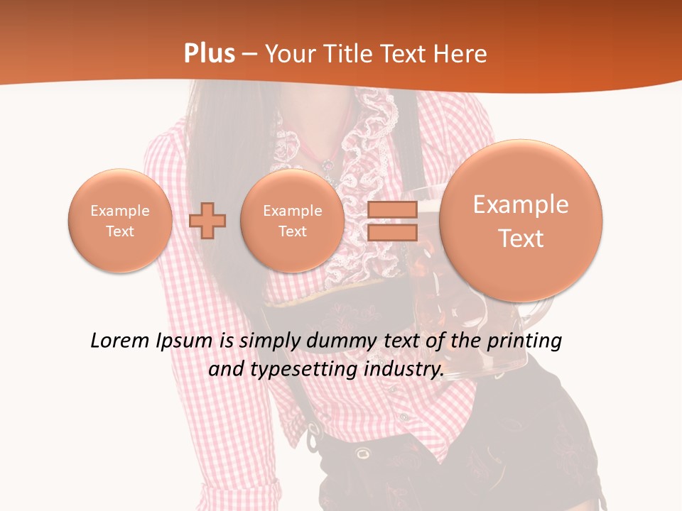 Teenager Bayern Blaue Augen PowerPoint Template