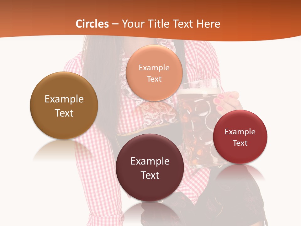 Teenager Bayern Blaue Augen PowerPoint Template