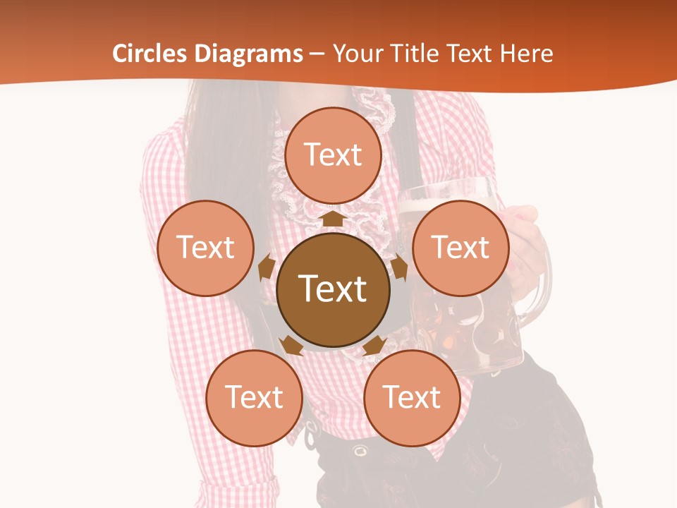 Teenager Bayern Blaue Augen PowerPoint Template