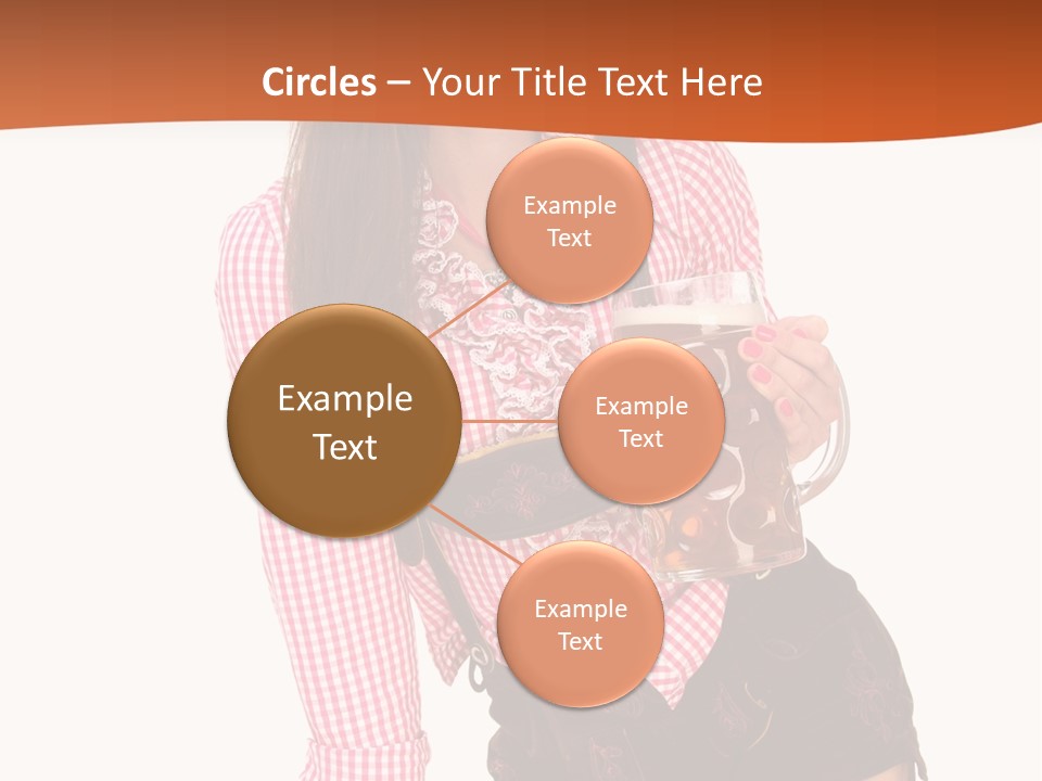 Teenager Bayern Blaue Augen PowerPoint Template