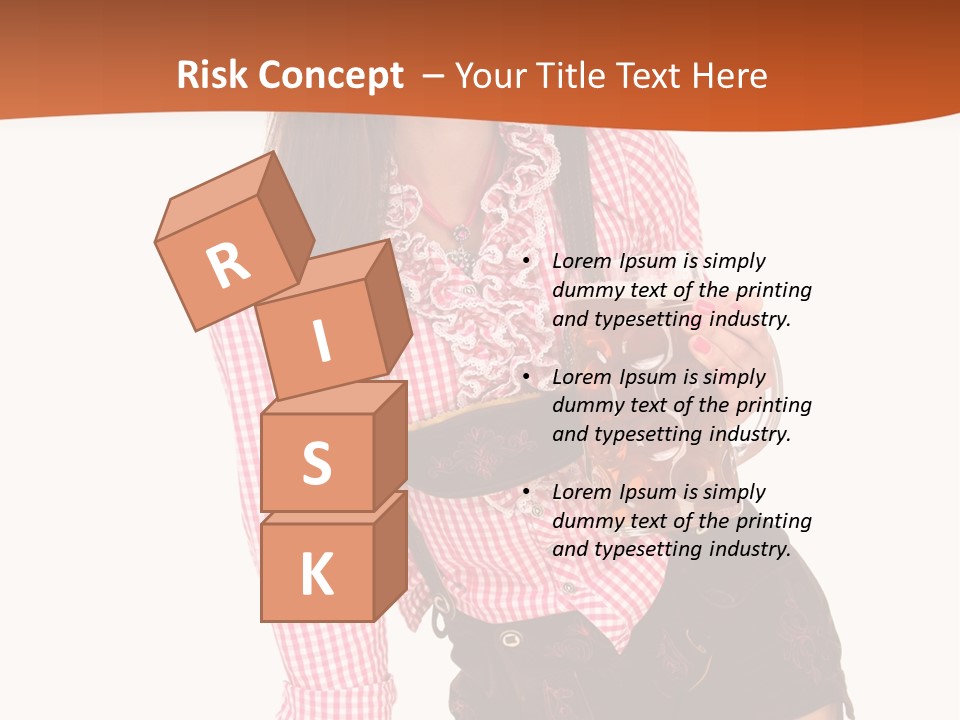 Teenager Bayern Blaue Augen PowerPoint Template