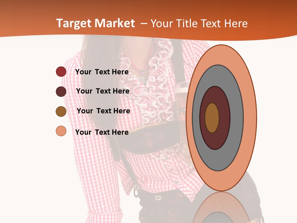 Teenager Bayern Blaue Augen PowerPoint Template