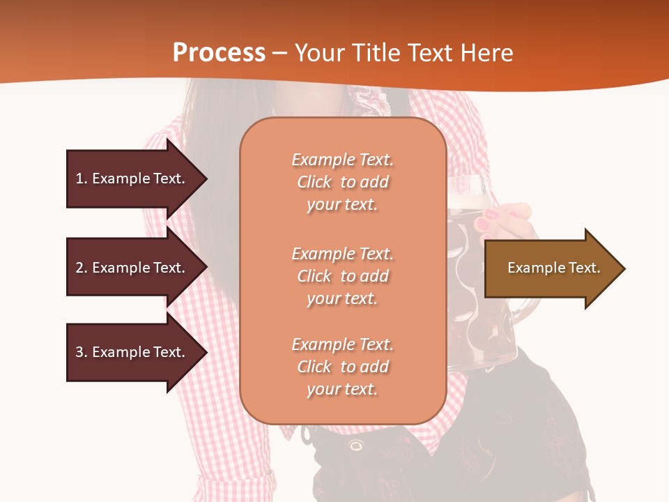 Teenager Bayern Blaue Augen PowerPoint Template