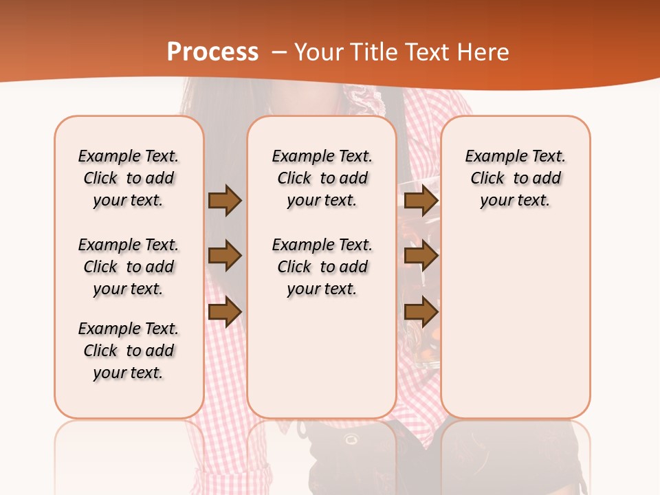 Teenager Bayern Blaue Augen PowerPoint Template
