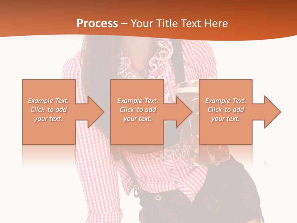 Teenager Bayern Blaue Augen PowerPoint Template