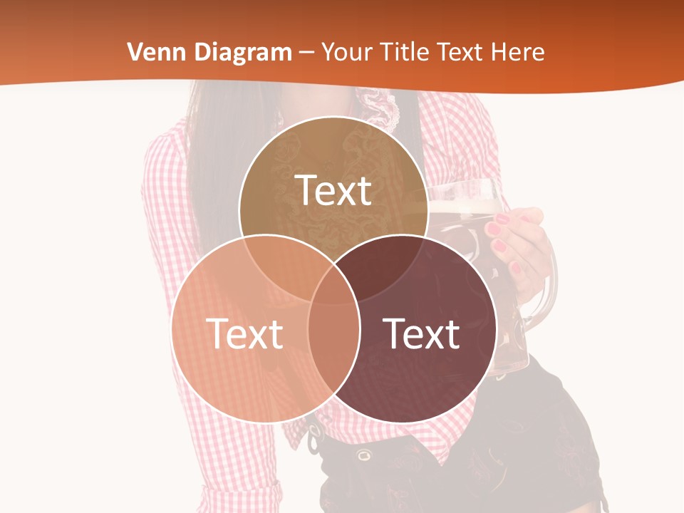 Teenager Bayern Blaue Augen PowerPoint Template