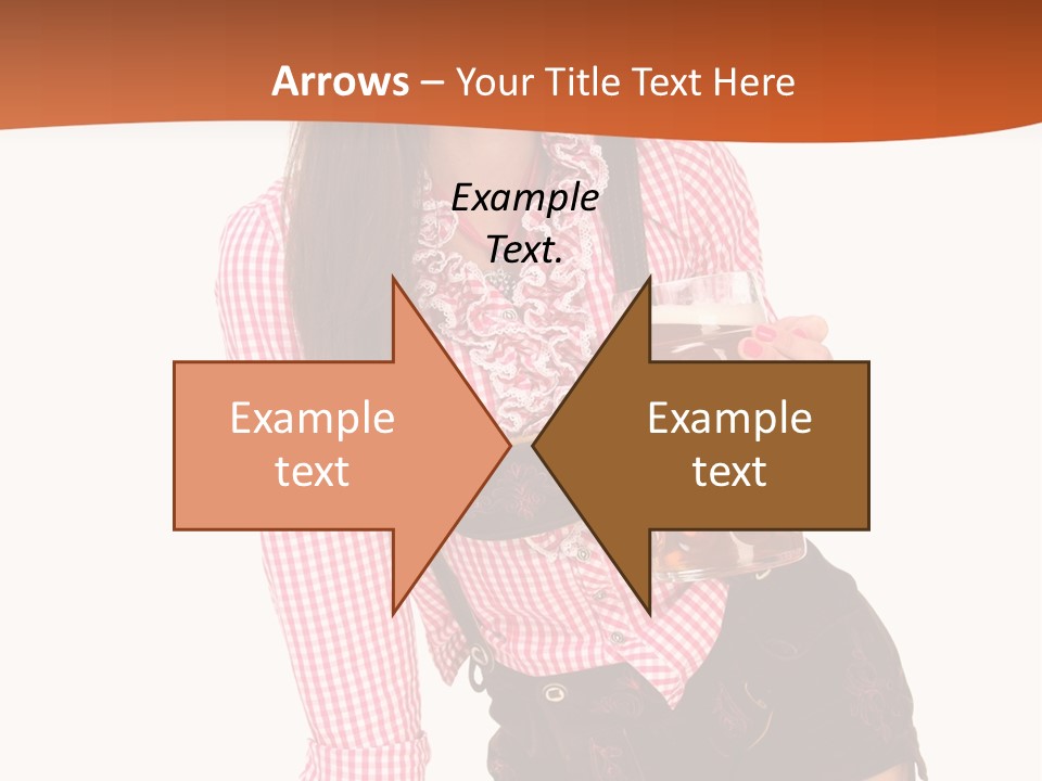 Teenager Bayern Blaue Augen PowerPoint Template