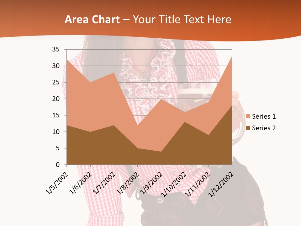 Teenager Bayern Blaue Augen PowerPoint Template