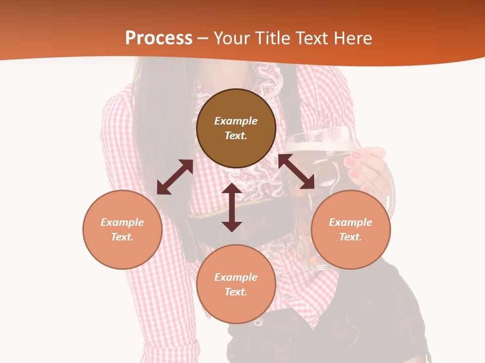 Teenager Bayern Blaue Augen PowerPoint Template