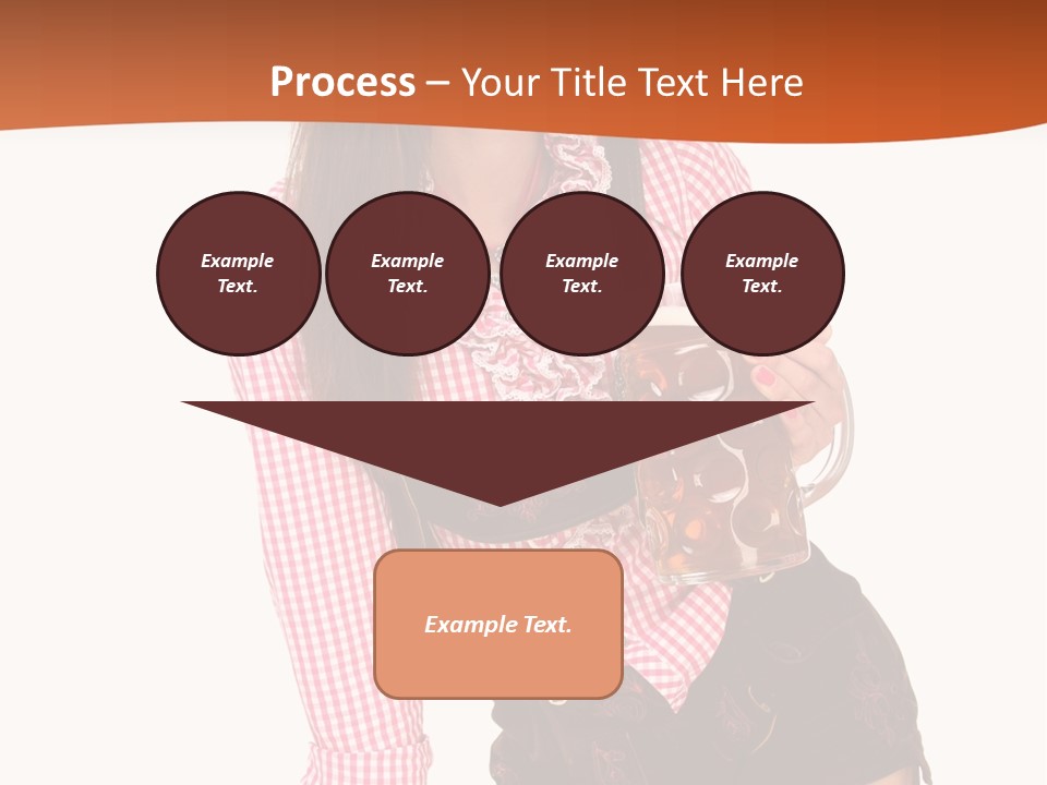 Teenager Bayern Blaue Augen PowerPoint Template