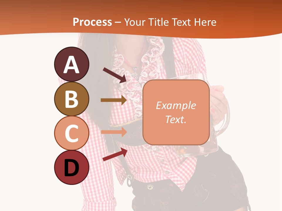 Teenager Bayern Blaue Augen PowerPoint Template