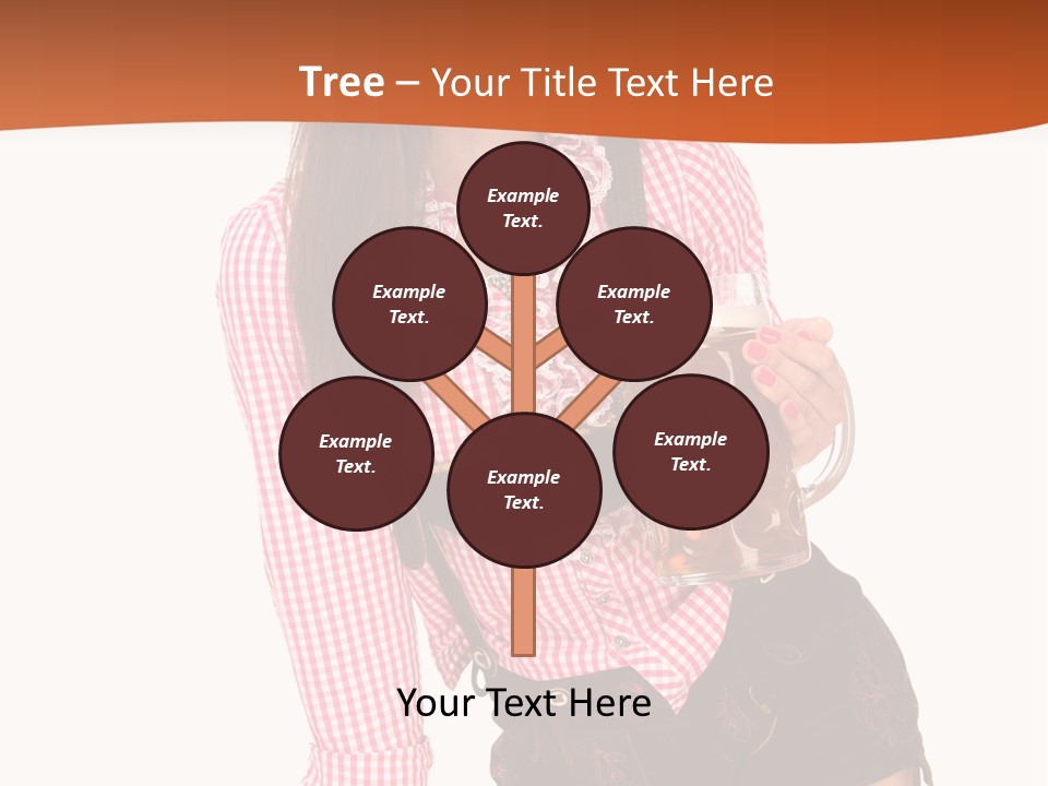 Teenager Bayern Blaue Augen PowerPoint Template